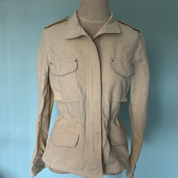 Massimo Dutti cream jacket - Picture 1 of 11